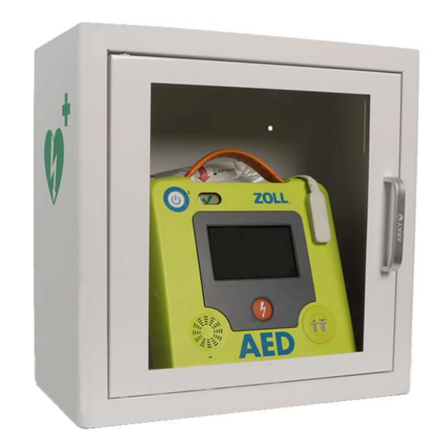 CompactCase weiss mit Alarm Wandkasten Innen