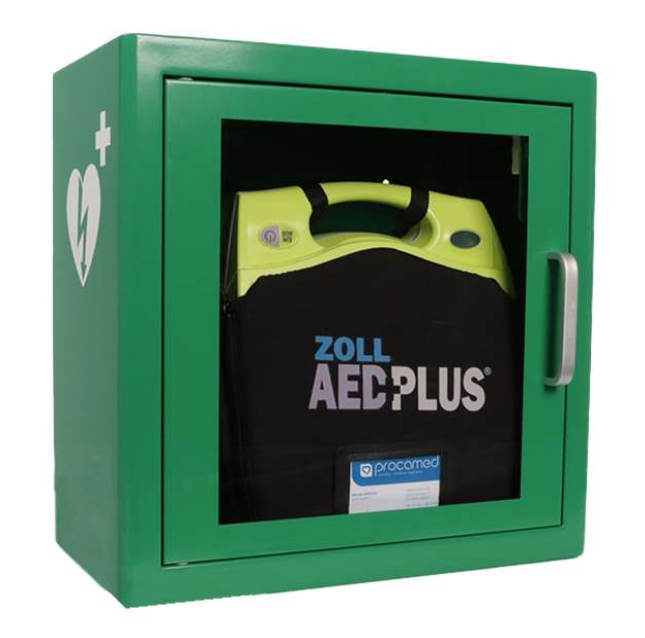 CompactCase Wandkasten grün light für Innenmontage