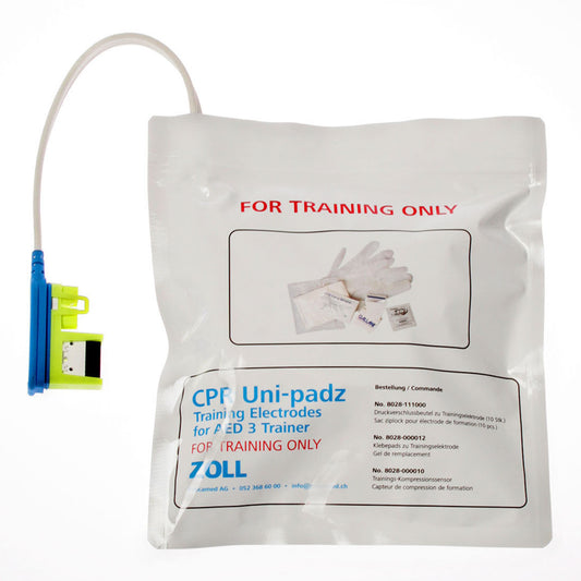 Druckverschlussbeutel zu ZOLL AED 3 Trainingsgerät