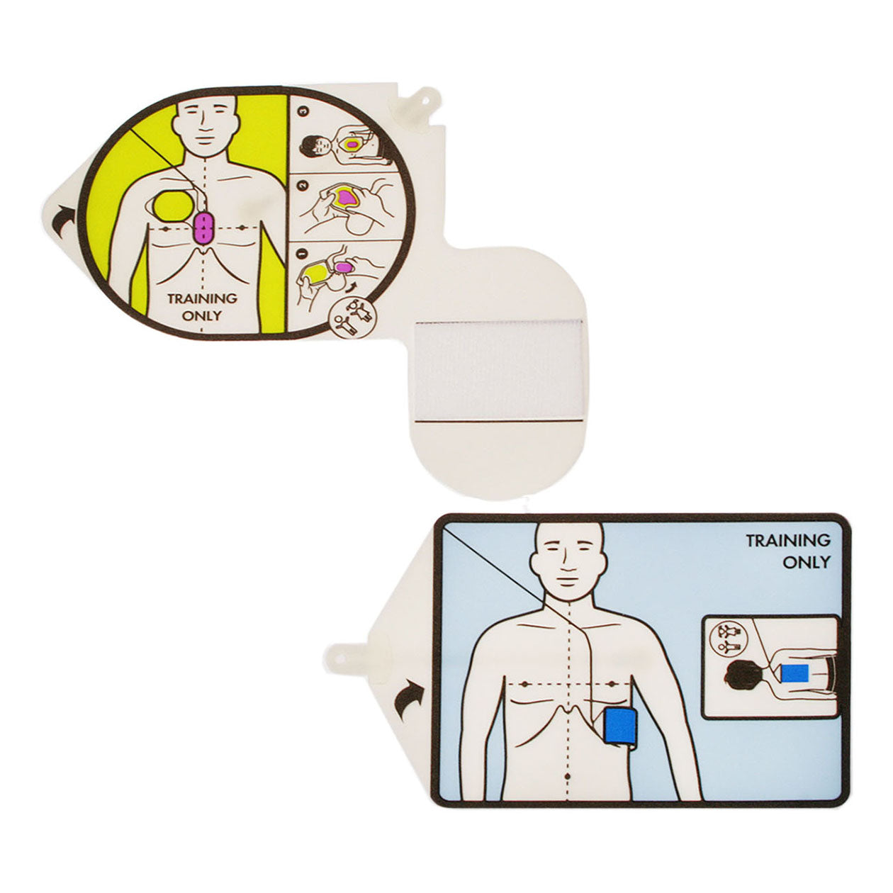 Ersatz-Klebepads zu CPR Uni-padz AED 3 Trainer