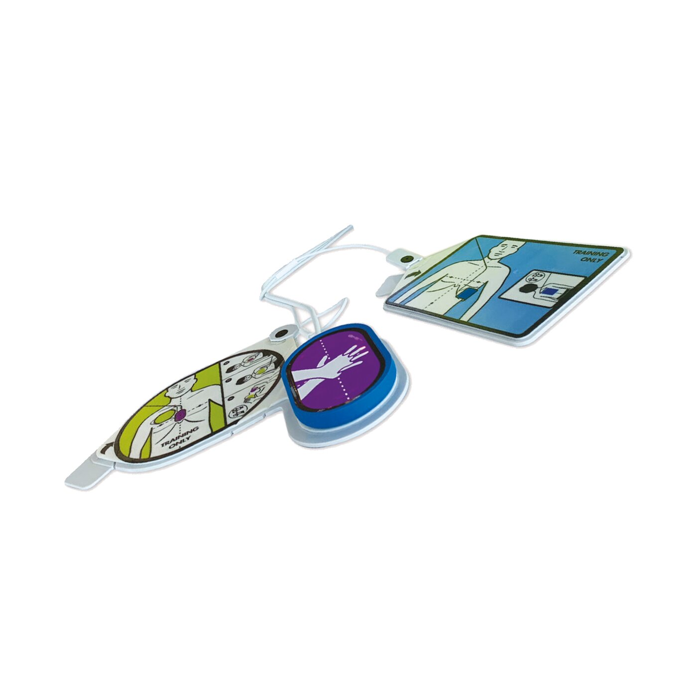 Trainingselektrode CPR Uni-padz Set für AED 3 Trainer